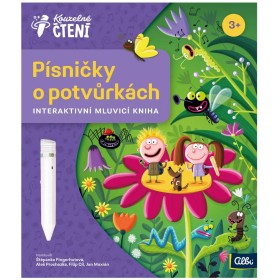 ALBI Kouzelné čtení Kniha interaktivní Písničky o potvůrkách