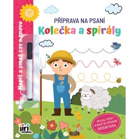 JIRI MODELS Příprava na psaní Kolečka a spirály set s fixem