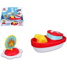 BBURAGO Junior baby člun hasičský do vody do vany na baterie
