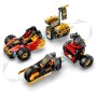 LEGO NINJAGO Kombinovatelná vozidla Kaie a Colea 71864 STAVEBNICE
