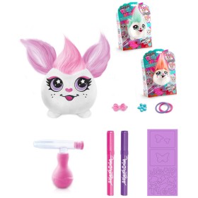 EP Line Airbrush Hairiffic Mini kreativní set plyšák k vybarvení 3 druhy