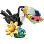 LEGO CREATOR Divoká zvířata: Tropický tukan 3v1 31173 STAVEBNICE
