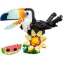 LEGO CREATOR Divoká zvířata: Tropický tukan 3v1 31173 STAVEBNICE