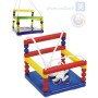 CHEMOPLAST Houpačka závěsná dětská 32x32cm se zábranou plast 3 barvy