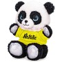 PLYŠ Panda v tričku se jménem 17cm 7 druhů *PLYŠOVÉ HRAČKY*