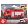 DICKIE Auto hasičské volný chod hasiči na baterie Světlo Zvuk 2 druhy kov