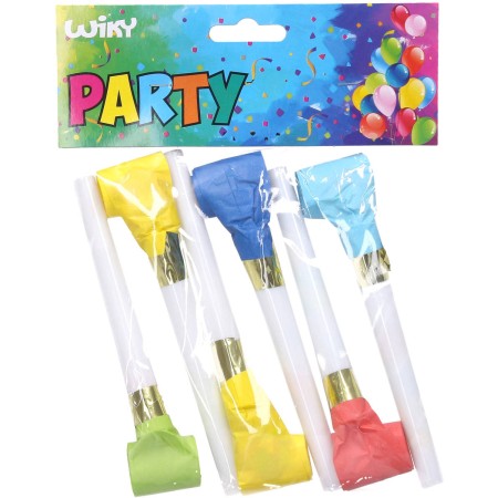 Frkačky Párty barevné set 6ks s konfetami v sáčku plast/karton