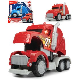 DICKIE Auto tahač drak s transformací zpětný chod 2v1 na baterie Světlo Zvuk