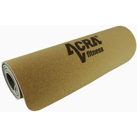 ACRA Fitness podložka Yoga 183x61cm korková na cvičení