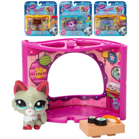 HASBRO LPS Littlest Pet Shop Nook zvířátko s doplňky 4 druhy