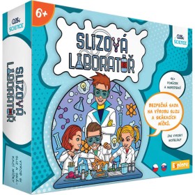 ALBI Science Slizová laboratoř experimentální vědecký set v krabici