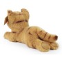 PLYŠ Kočka hnědá ležící 20cm mourovatá Eco-Friendly *PLYŠOVÉ HRAČKY*