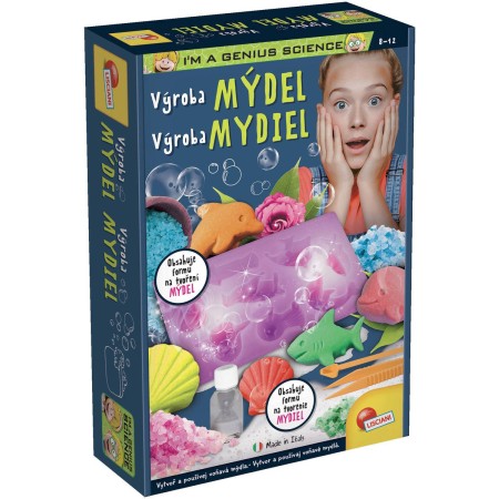 Výroba mýdel Mořský svět kreativní dětská tvořivá sada v krabici