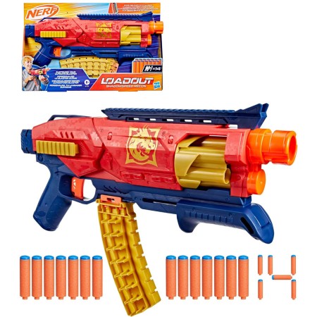 HASBRO NERF Loadout Shadowspeed Recon dětský blaster + 14 šipek N1