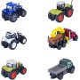 MAJORETTE Vozidlo farmářské kovové auto / traktor volný chod 6 druhů