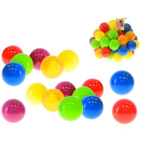 Míčky baby barevné 6cm do hracího koutu / bazénku set 50ks pro miminko