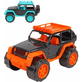 Auto baby SUV terénní 28cm velká kola plast 2 barvy