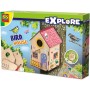 SES CREATIVE Explore Ptačí budka kreativní set dřevěná STAVEBNICE