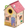 SES CREATIVE Explore Ptačí budka kreativní set dřevěná STAVEBNICE