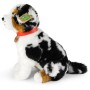 PLYŠ Pes australský ovčák 35cm sedící Eco-Friendly *PLYŠOVÉ HRAČKY*