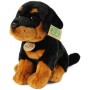 PLYŠ Pes rotvajler sedící 30cm Eco-Friendly *PLYŠOVÉ HRAČKY*