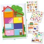 SES CREATIVE Můj první plakát Dům kreativní baby set 100 samolepek