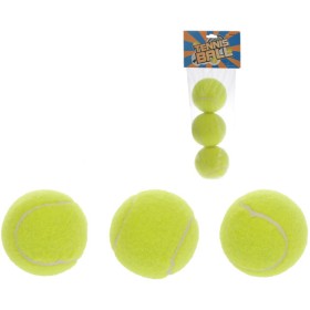 Míčky tenisové 6 cm set 3 ks v sáčku (míček na tenis)