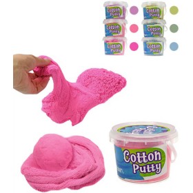 Cotton putty 500gr magická hmota tvarovací písek v kelímku 6 barev
