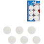Míčky na stolní tenis 2-Play ping pong set 6ks na kartě plast