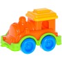 Vláček baby barevná mašinka volný chod plast