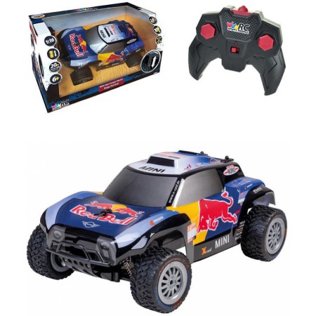 RC Auto MINI JCW Buggy Red Bull na vysílačku 2,4GHz na baterie 1:16