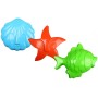 ANDRONI Formička velká bábovička zvířátko moře 3 druhy 4 barvy na písek