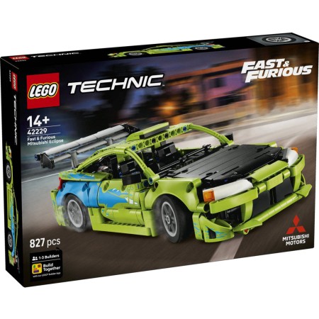 LEGO TECHNIC Auto Fast and Furious Mitsubishi Eclipse 42229 STAVEBNICE