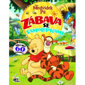 JIRI MODELS Zábava se samolepkami Medvídek Pú
