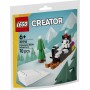 LEGO CREATOR Sněžné dobrodružství s Kočkou Vločkou 30718 STAVEBNICE