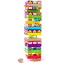 WOODY DŘEVO Hra věž Sammy se zvířátky Jenga *DŘEVĚNÉ HRAČKY*