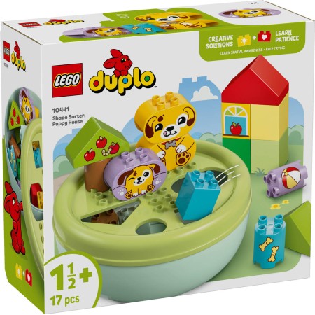 LEGO DUPLO Třídění tvarů: Domeček pro štěňátka 10441 STAVEBNICE
