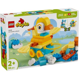 LEGO DUPLO Zvířátka na kolečkách 3v1 10448 STAVEBNICE