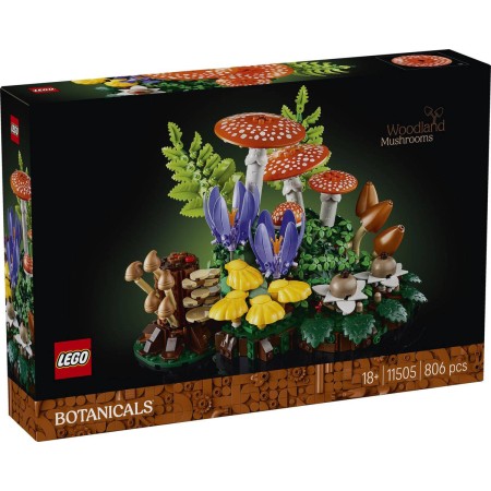 LEGO BOTANICALS Lesní houby 11505 STAVEBNICE