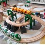 BRIO DŘEVO Podpěry kolejí set 2ks doplněk k vláčkodráze *DŘEVĚNÉ HRAČKY*