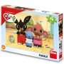 DINO Puzzle 24 dílků Bing maluje skládačka 26x18cm v krabici