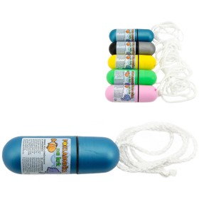 Pokladnička dětská na krk 12cm se šňůrkou vodotěsná 5 barev plast