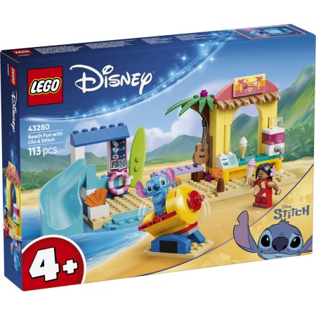 LEGO DISNEY Zábava na pláži s Lilo a Stitchem 43280 STAVEBNICE