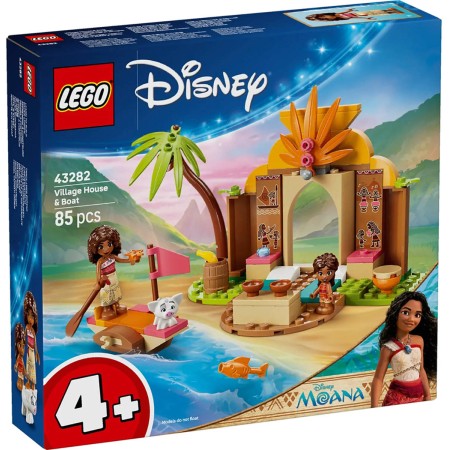 LEGO DISNEY Vesnický dům a loďka 43282 STAVEBNICE