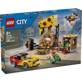 LEGO CITY Rozvoz pizzy a vozidla 60496 STAVEBNICE