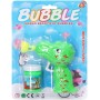 Bublifukovací psitolka dinosaurus dětský bublifukovač s náplní 4 barvy