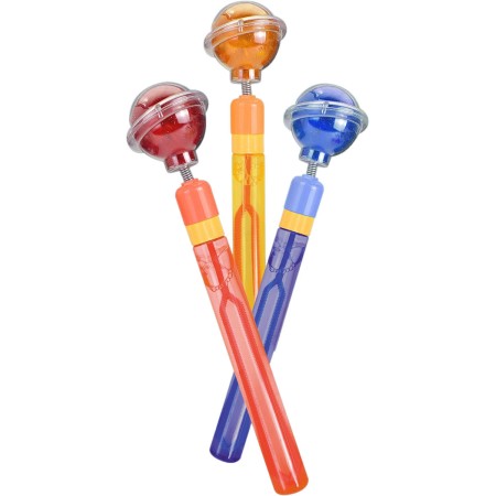 Bublifuk planeta 70ml bublifukovací hůlka na baterie Světlo 4 barvy