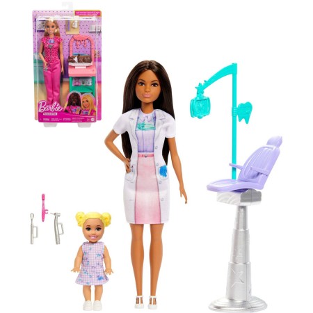 MATTEL BRB Panenka Barbie herní set povolání 6 druhů