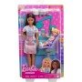 MATTEL BRB Panenka Barbie herní set povolání 6 druhů