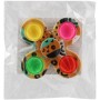 Spinner bubble pops fidget antistresový 2v1 s pop it bublinami 2 barvy